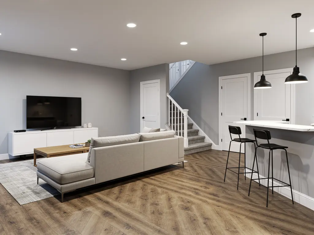 Basement renovation